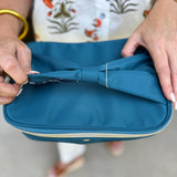 Mary Square Make Me Blush Bag in Pink Floral and Venice Vines