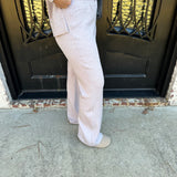 Spanx AirEssentials Brushed Flare Pant in Luna Heather