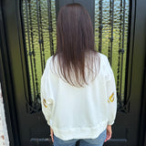 Mary Square Millie Football Sweatshirt