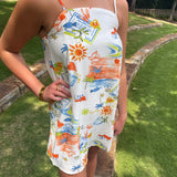 Mediterranean Daydream Cami Dress