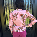 Ashley Top in Pink Floral