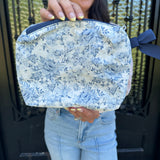 Essential Zip Pouch in Something Navy