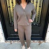 Spanx AirEssentials Barrel Leg Pant in Mineral