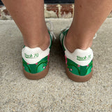 Back 70 Ghost Sneakers in Green Floral