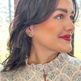 Roberto Coin Color Stud Earrings in Green