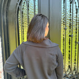 Spanx AirEssentials Half Zip in Black