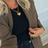 Luna Necklace in Gold