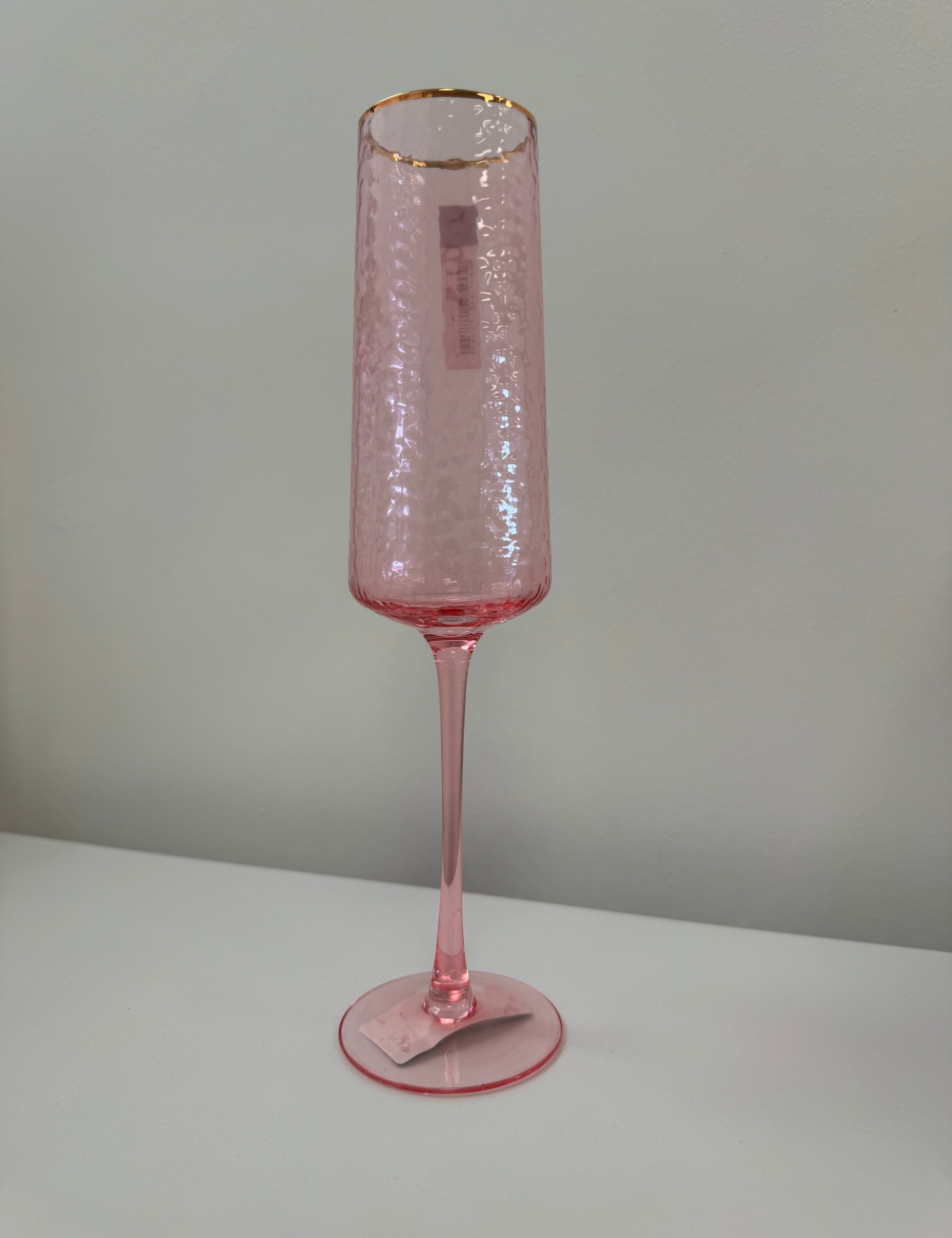 Rainbow Champagne Flute