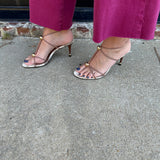 Steve Madden Ramos Heels in Natural Snake