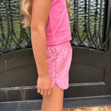 Lulu Mac Youth Solid Short in Bubblegum Pink