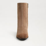Sam Edelman Harmony Ankle Boots in Truffle Brown Suede