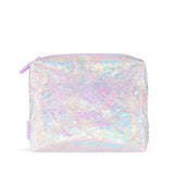 Essential Zip Pouch in Soap Bubble Iridescent