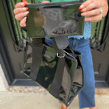 Bow Beach Tote in Midnight Black