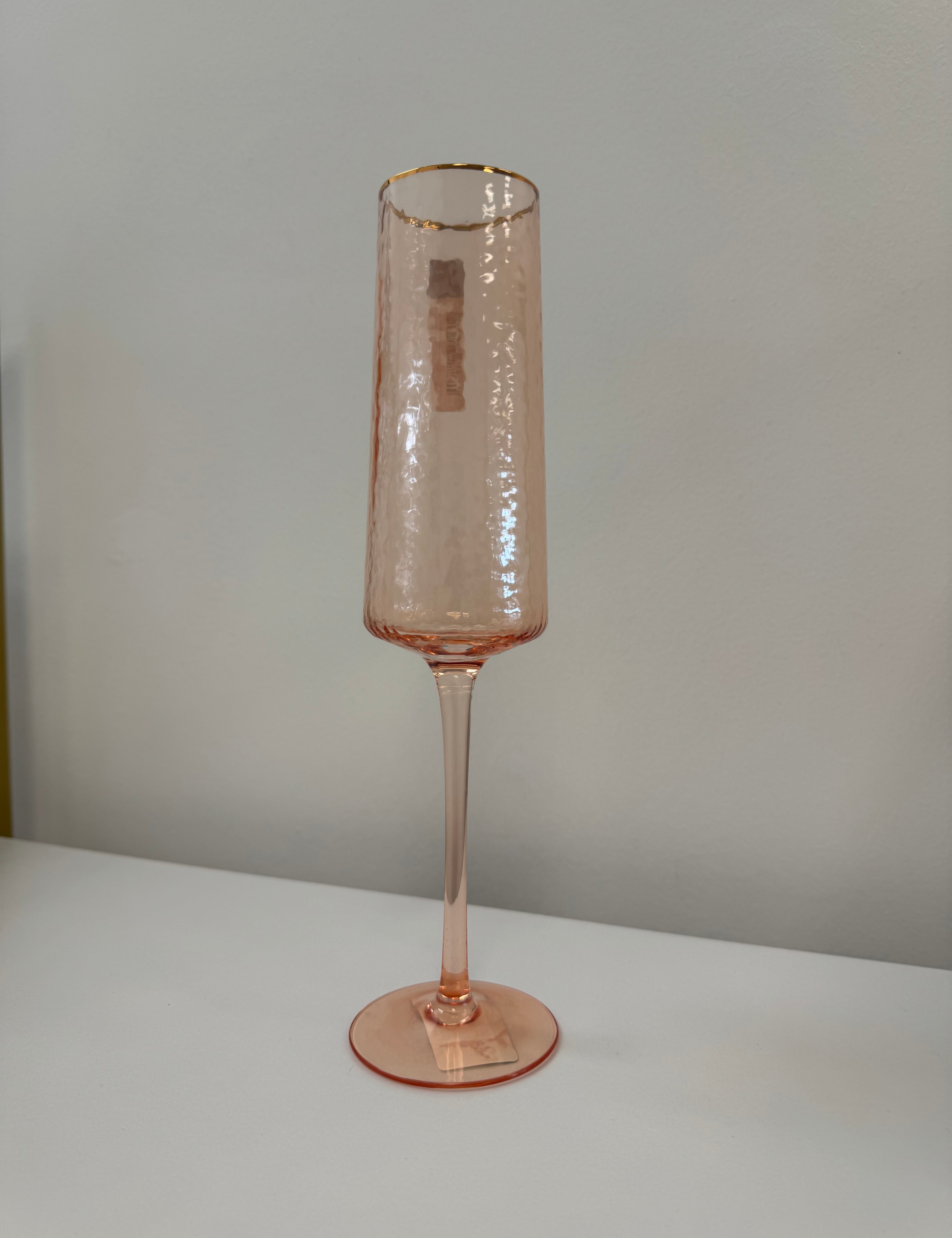 Rainbow Champagne Flute