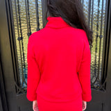Spanx AirEssentials Turtleneck Tunic in Red