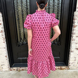 Bea Maxi Dress in Pink