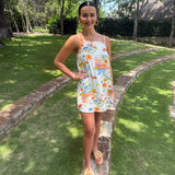 Mediterranean Daydream Cami Dress