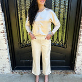 Melissa Nepton Morela Pant in Cream