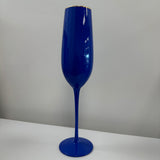 Sugar Plum Champagne Flute Glasses