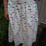 Fish Skirt Set in Cream