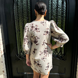 Cassie Dress in Light Mocha