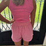 Lulu Mac OG Shorts in Bubblegum Pink