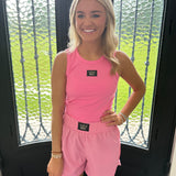 Lulu Mac Solid Tank Top in Bubblegum Pink