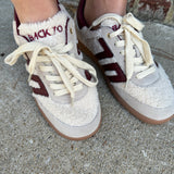 Back 70 Teddy Sneakers in Butter Wine