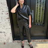 Sabrina Pant in Black