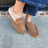 Steve Madden Rafe Suede Loafers in Tan