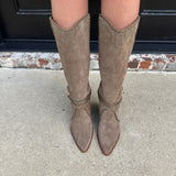 Dolce Vita Jody Suede Boots in Olive