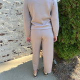 Spanx AirEssentials Luxe Barrel Leg Pant in Coastal Fog