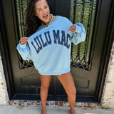 Lulu Mac Light Blue Sweatshirt