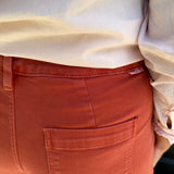 Dear John Carlisle Denim Shorts in Burnt Brick