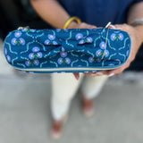 Mary Square Kiss and Makeup Mini Bag in Pink Floral and Venice Vines