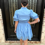 Jaqueline Dress in Blue