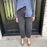 Spanx Barrel Leg Jeans in Carbon