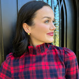 Small Teardrop Earrings in Gold