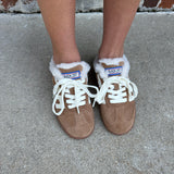 Back70 Easter Sneakers in Tobacco/White