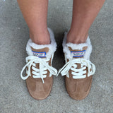 Back70 Easter Sneakers in Tobacco/White