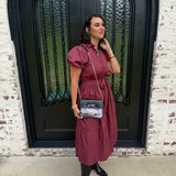 Clear Purse in Black