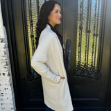Swoon Open Cardigan in Cream