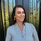 Small Lock Necklace in Gold