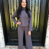 Spanx AirEssentials Wide Leg Pant in Storm