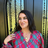 Bubble Star Necklace in Gold