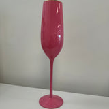 Sugar Plum Champagne Flute Glasses