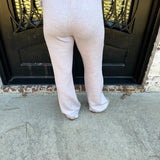 Spanx AirEssentials Brushed Flare Pant in Luna Heather