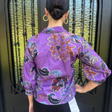 Maude Elsa Top in Purple Sparkle