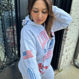 Locals Printed Comfort Fleece Hoodie & Jogger Set