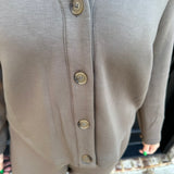 Spanx AirEssentials Cardigan with 4 Way Stretch in Mineral